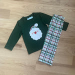 $17 Christmas: Plaid Santa - IN STOCK