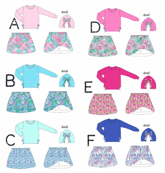 Bow Skort Sets  ETA: February