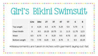 Multi Color Girls Swim *MONOGRAM INCLUDED*