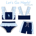 Let's Go Heels Swimsuits  ETA: May