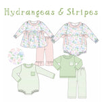 Hydrangeas & Stripes  ETA: November